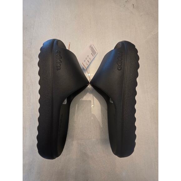 NIB Adidas Adilette Lumia Black Slides Sandals SZ Women's 6 Summer Travel - Picture 3 of 6